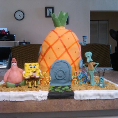 Spongebob Birthday Cake