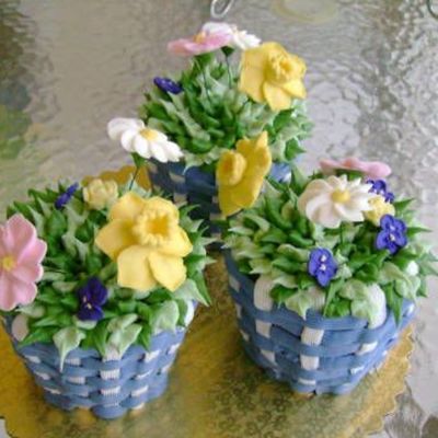 Baskets Of Flowers