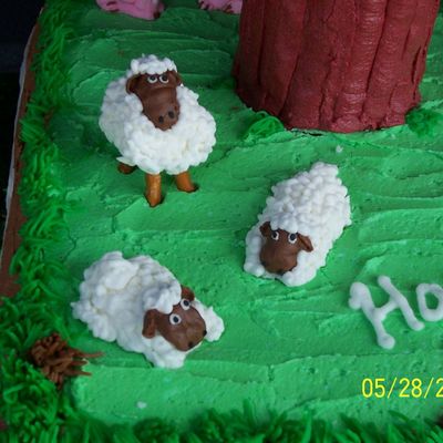 Farm Cake Animals