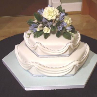Plain Tiered Cake