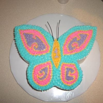 Girl's First Birthday Smash Cake