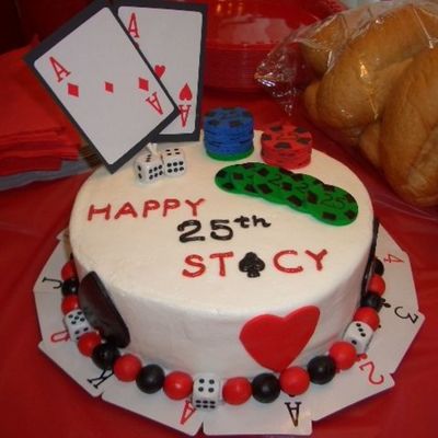 Las Vegas Birthday Cake