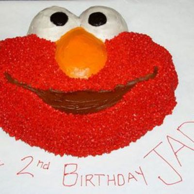 Elmo Cake