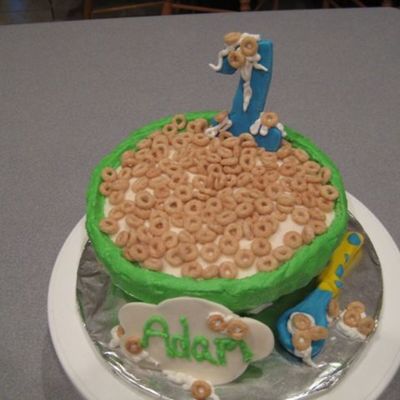 Cherrios First Birthday