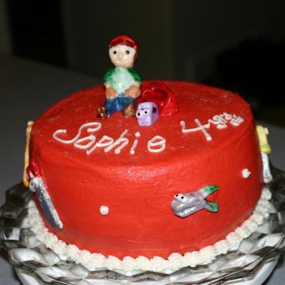 Handy Manny Birthday Cake