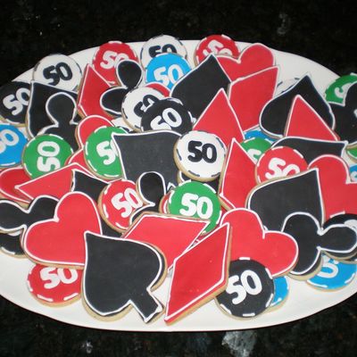 Poker Cookies