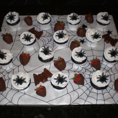 Spider Cupcakes