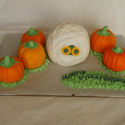 Mummy Pumpkin Patch