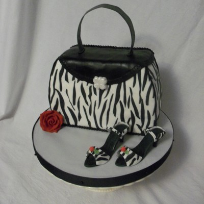 Zebra Purse & Shoes