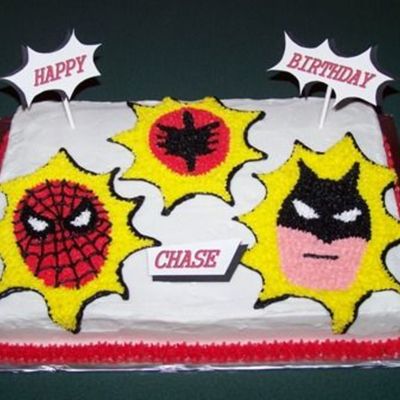 Super Hero Cake