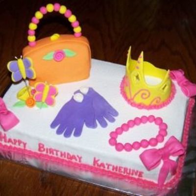 Fancy Nancy Cake