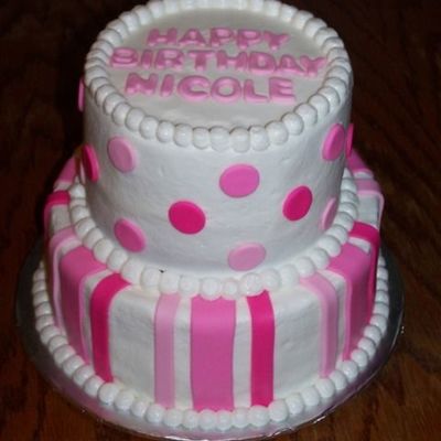 Shades Of Pink Polka Dots & Stripes