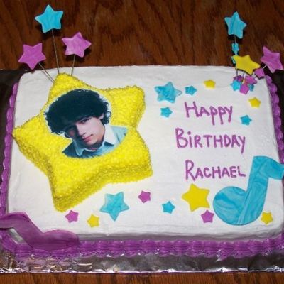 Nick Jonas Cake