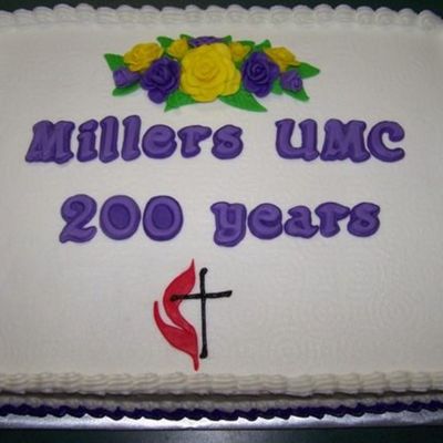 Methodist Church Cake