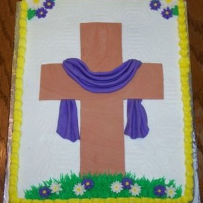 Easter Cross Cake