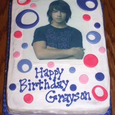 Joe Jonas Cake