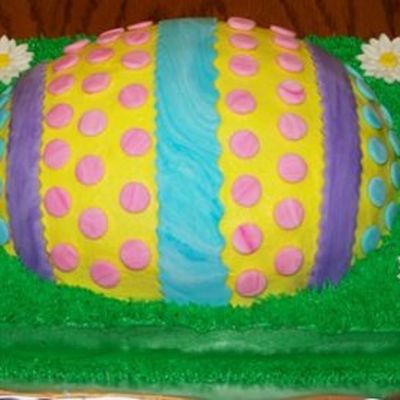 Easter Egg Cake