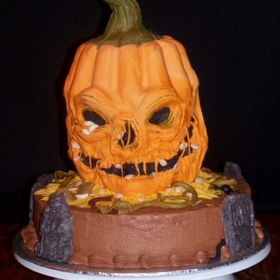Creepy Halloween Pumpkin