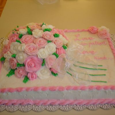 Rose Bouqet Cake