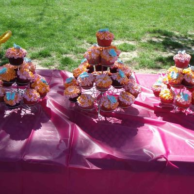 Birthday Butterfly Cupcakes