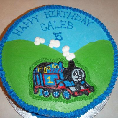 Thomas The Train Birthday Cake