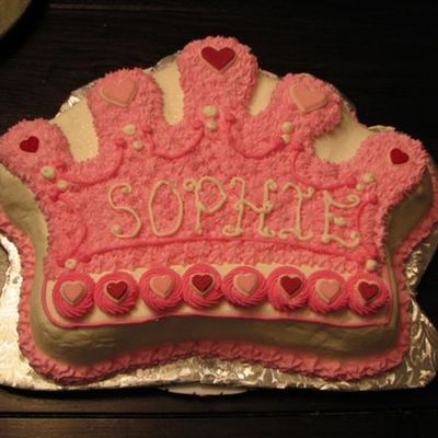 Crown Birthday Cake