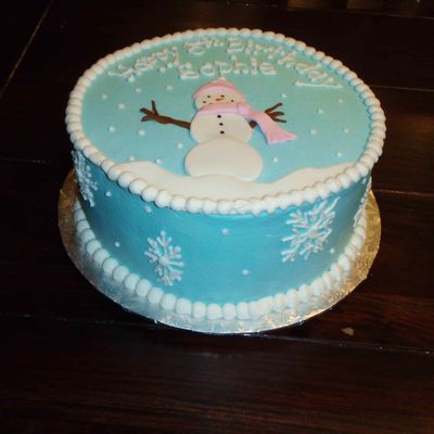 Snowman Birthday