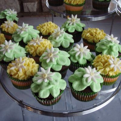 Cupcakes For An Outdoor Wedding - Very Casual