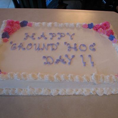 Ground Hog Cake