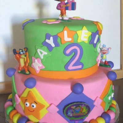 Dora Explorer Cake
