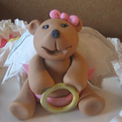 Figure For Shower Cake