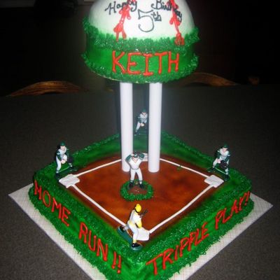 Home Run! Baseball Cake