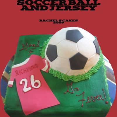 Ball And Jersey Cake