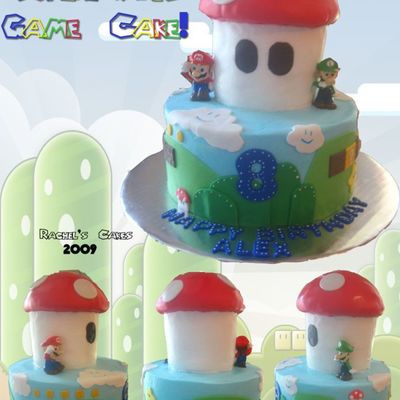 Super Mario Cake