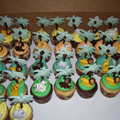 King Of The Jungle Cupcakes