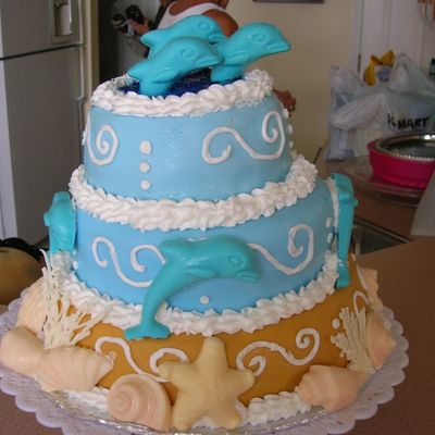 Dolphin Cake