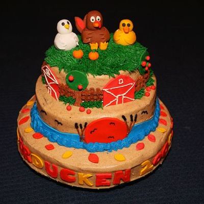 Turducken Cake