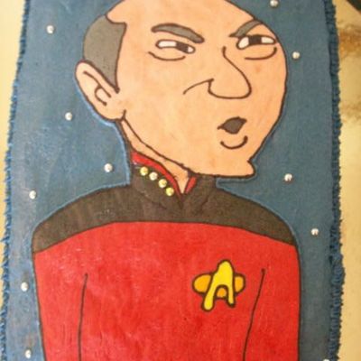 Jean Luc Picard Cake