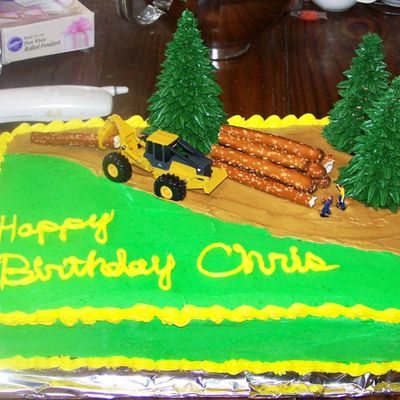 Skidderlogger Cake
