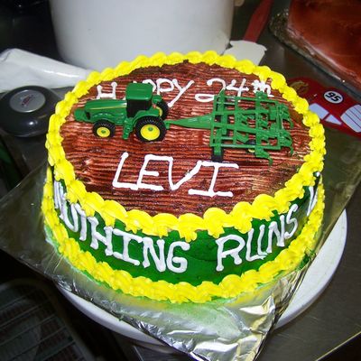 John Deere Birthday Cake