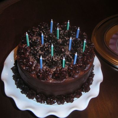 Chocolate Birthday Cake