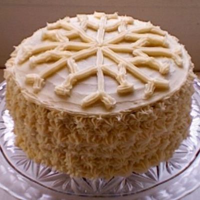 Winter Birthday Cake