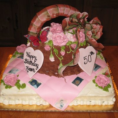 Karen's 50Th Birthday Cake