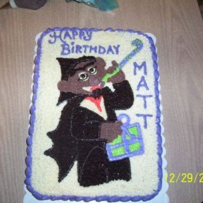 Sesame Street The Count Cake