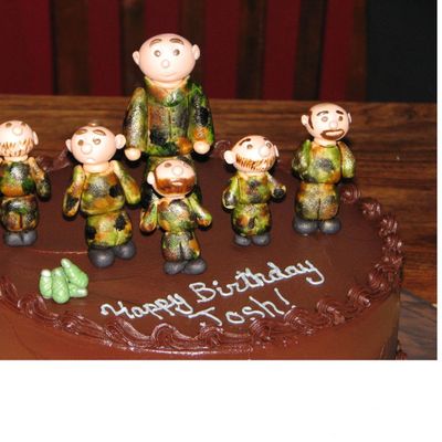 Army Men Cake
