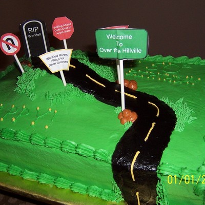 Over The Hill Cake