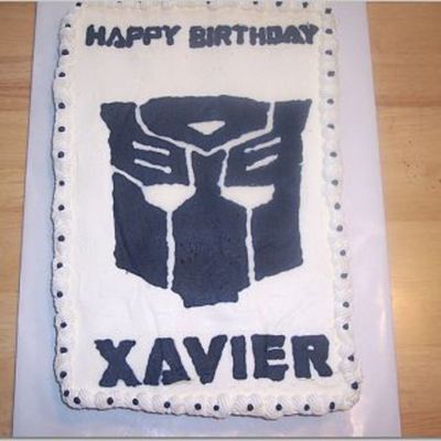 Transformer Cupcake Cake