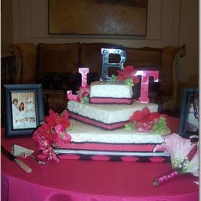 1St Ever Wedding Cake!
