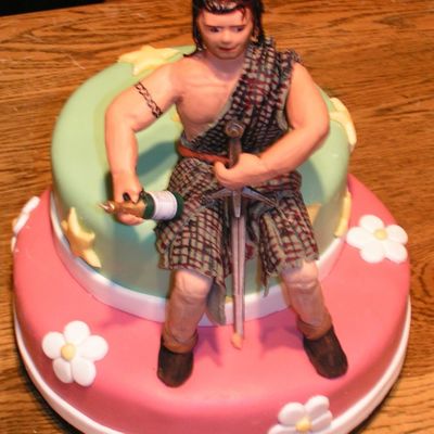 Jamie - A Birthday Cake For A Romantic Fiction Fan