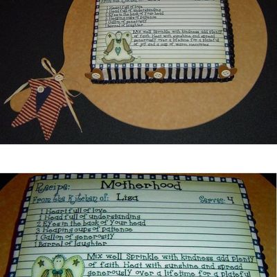 Recipe For Motherhood